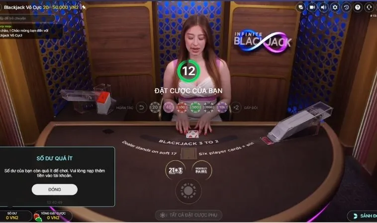 Chiến thuật đánh Blackjack Tại ManClub hiệu quả