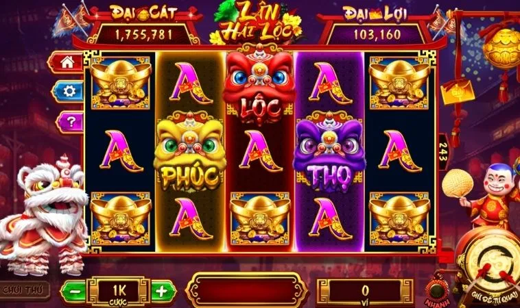 Các biểu tượng trong game Quay Hũ Lân Hái Lộc Tại ManClub