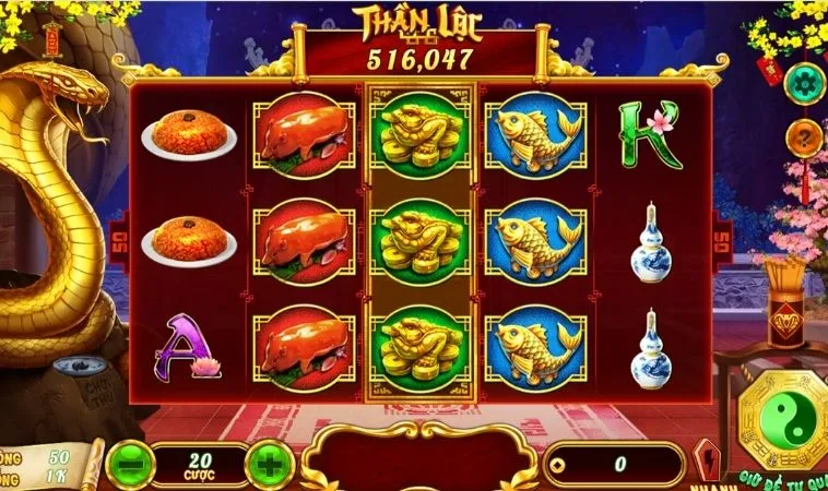 Đồ họa game Nổ Hũ Xin Xăm Tại ManClub thiết kế đẹp, ấn tượng